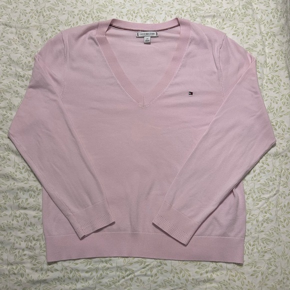 Tommy Hilfiger V-Neck Sweater - Picture 2 of 2